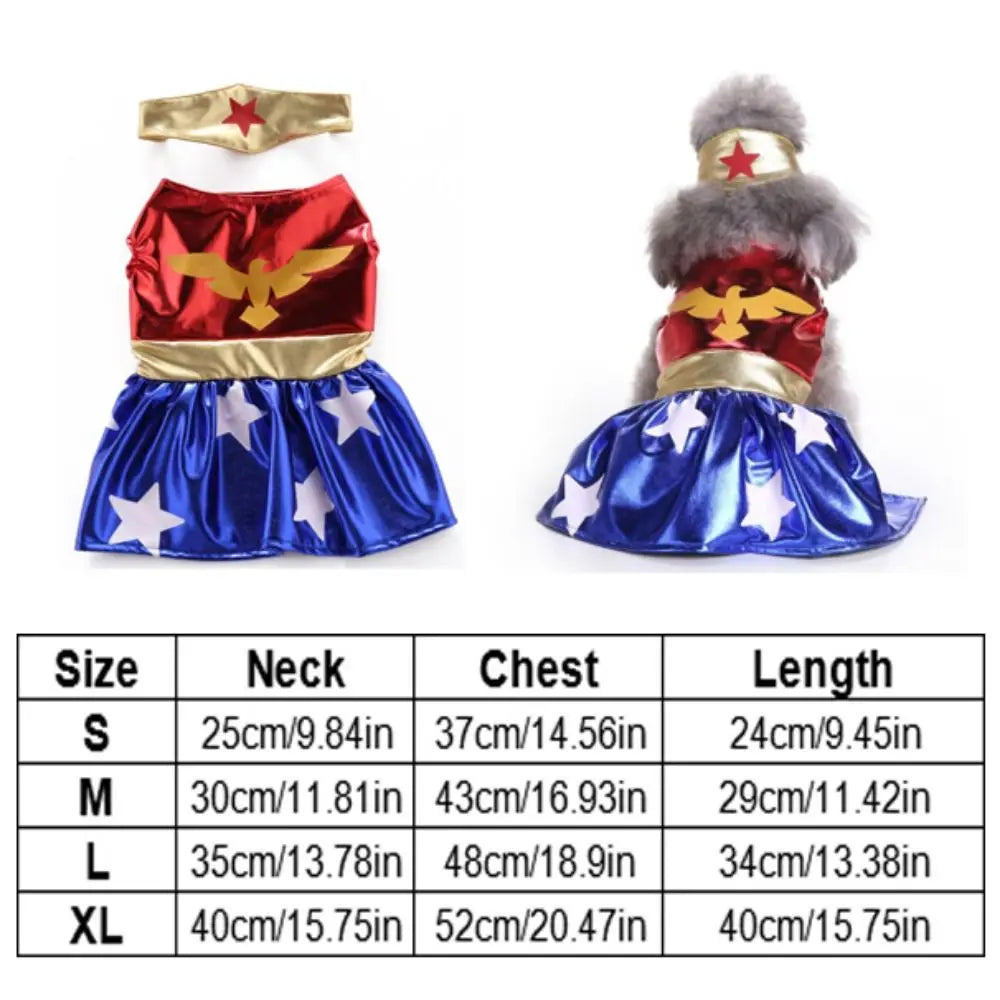 Halloween Cosplay Roupas para Pet, Vestir, Traje de cachorro, Roupa de gato, Festa de Natal, Casaco de cachorro