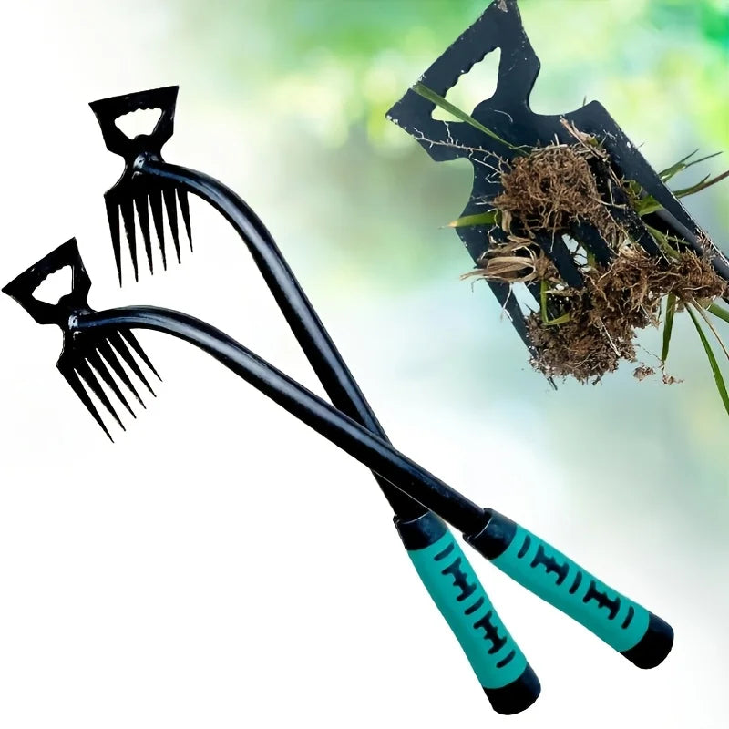 Rake para jardinagem, ferramenta manual para arar e soltar o solo, ferramenta manual para plantio de vegetais, ferramenta manual para jardinagem