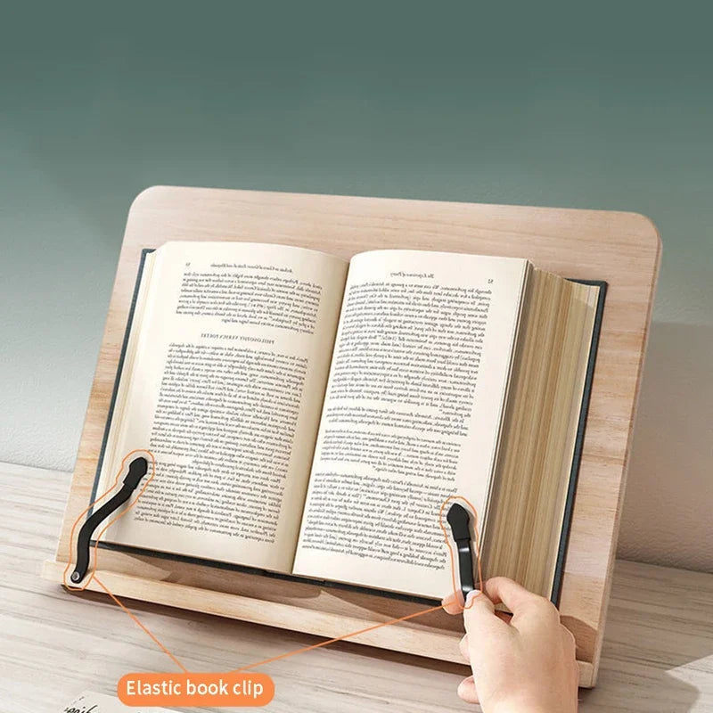Descanso de leitura ajustável tablet cozinhar casa sala de estudo suporte de livro suporte dobrável
