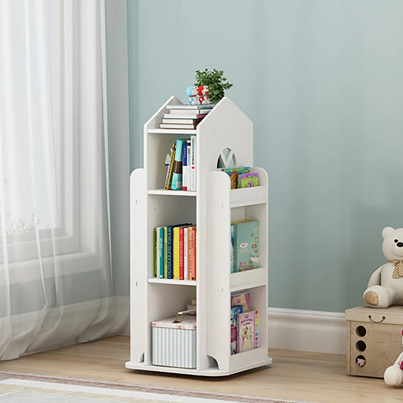 【Breeins】Madre de casa infantil, estante rotativa, livros, brinquedos, organizador de armazenamento, prateleira, armário, decoração de casa