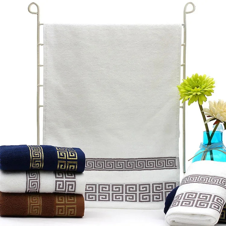 100% algodão luxo macio bordado toalha de praia super absorvente toalha de banho para adultos secagem rápida toalha de banheiro toalhas de banho