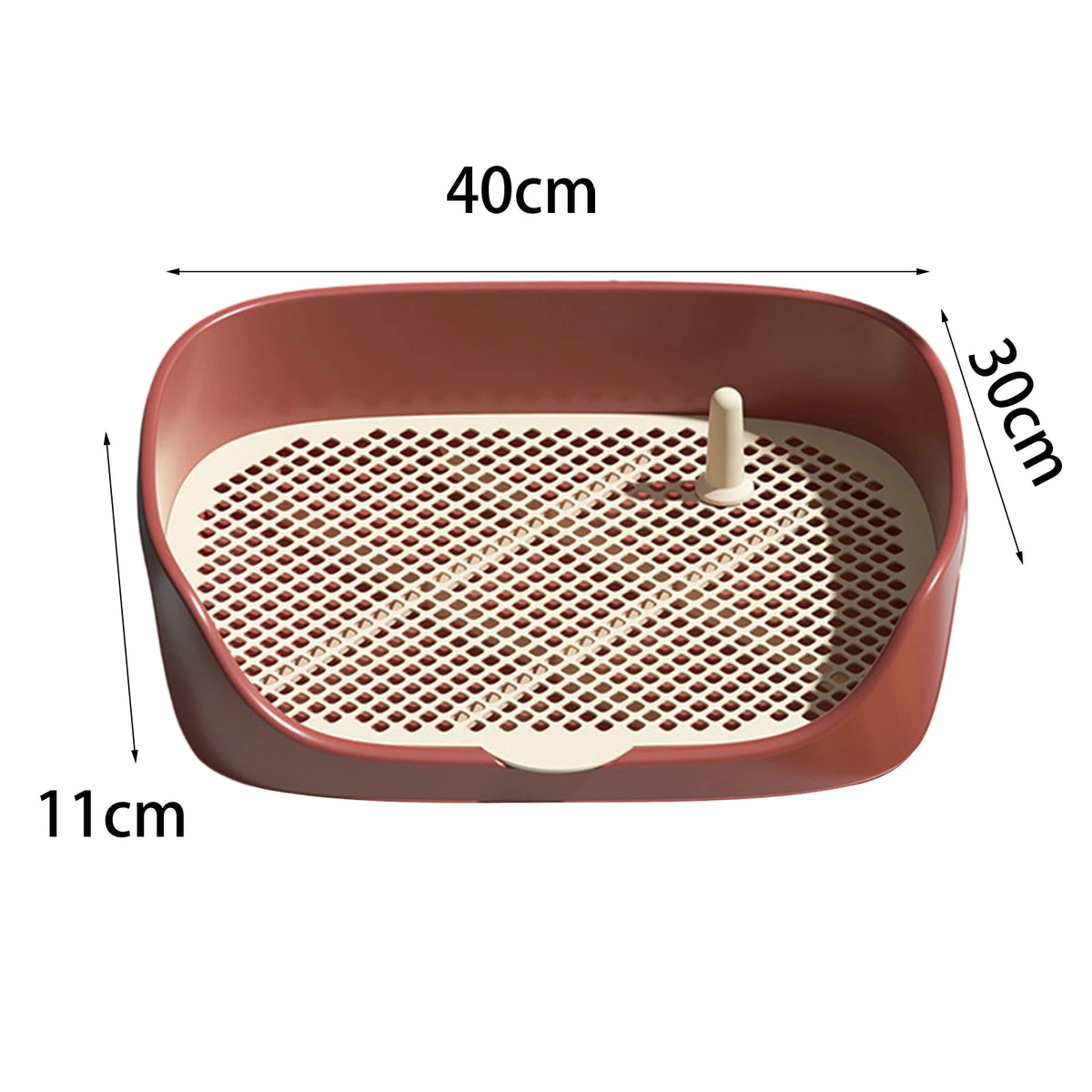 Cão de estimação toalete para gato portátil interior ao ar livre com proteção parede treinamento almofada titular lavatório bacia caixa maca treinador corne Kasa & Pet