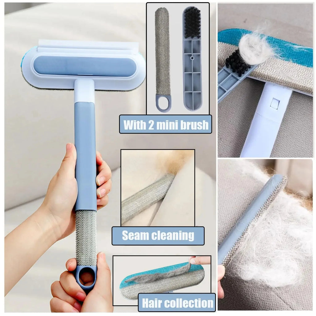 A removedor de pêlos para animais de estimação é adequada para móveis, durável e reutilizável, limpador de pelúcia lavável para cães e gatos, família e ao ar livre