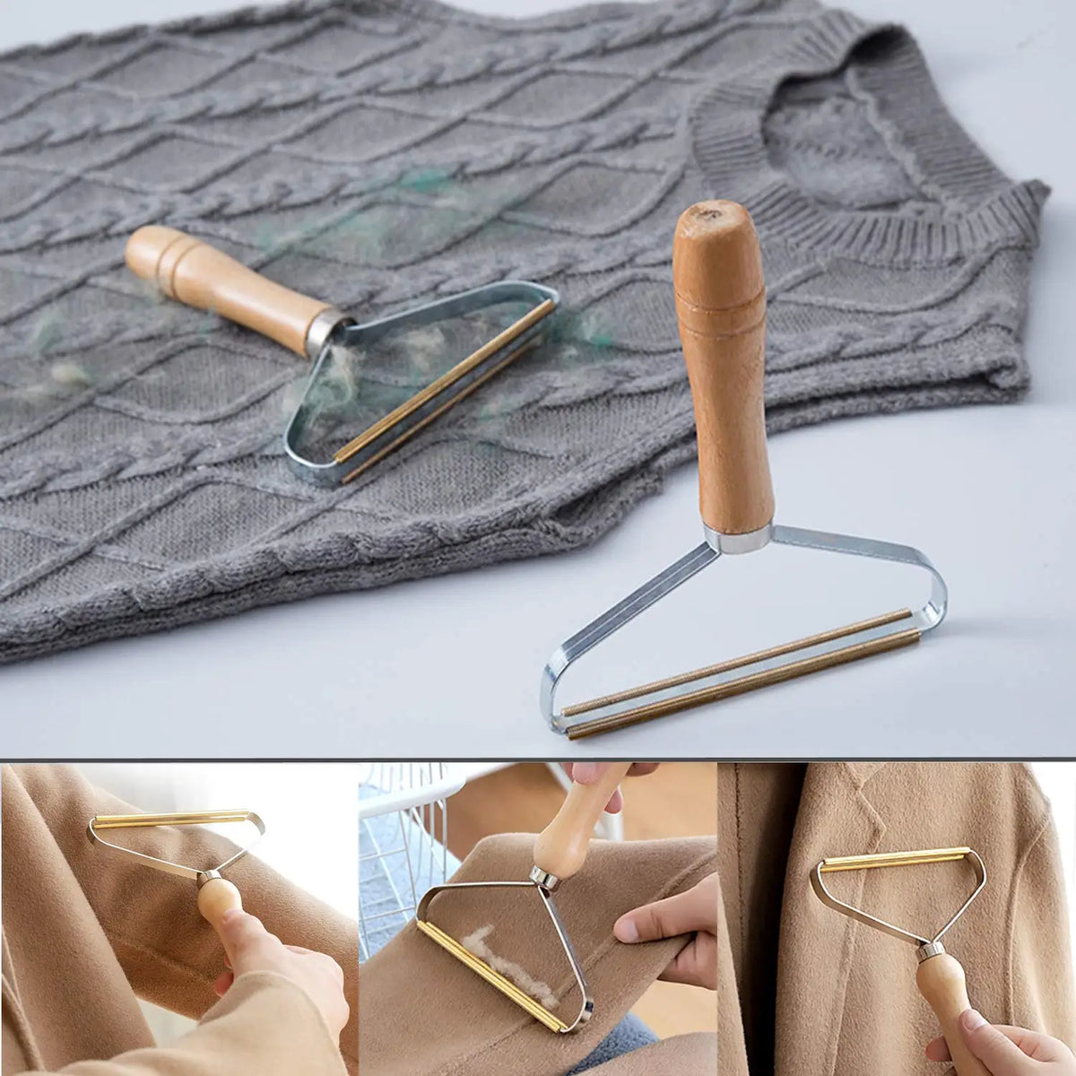 Portátil removedor de fiapos pet removedor de pêlos escova manual rolo fiapos sofá roupas limpeza escova fiapos fuzz tecido barbeador escova ferramenta