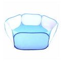 Transparente portátil pet gaiola tenda cão gato cercadinho aberto dobrável quintal cerca para hamster coelho cobaia pequena gaiola para animais de estimação