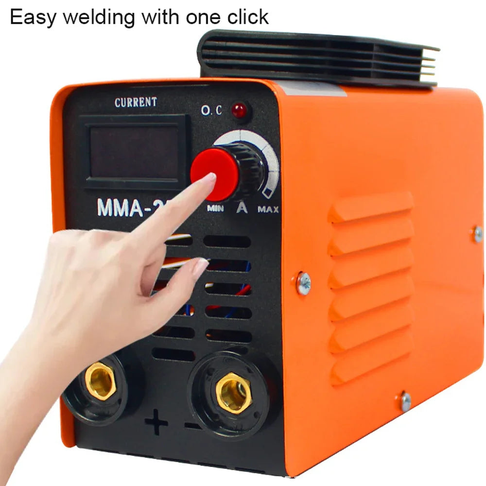 Máquina de solda elétrica doméstica, mini máquina de solda de metal, corrente contínua, plugue ue