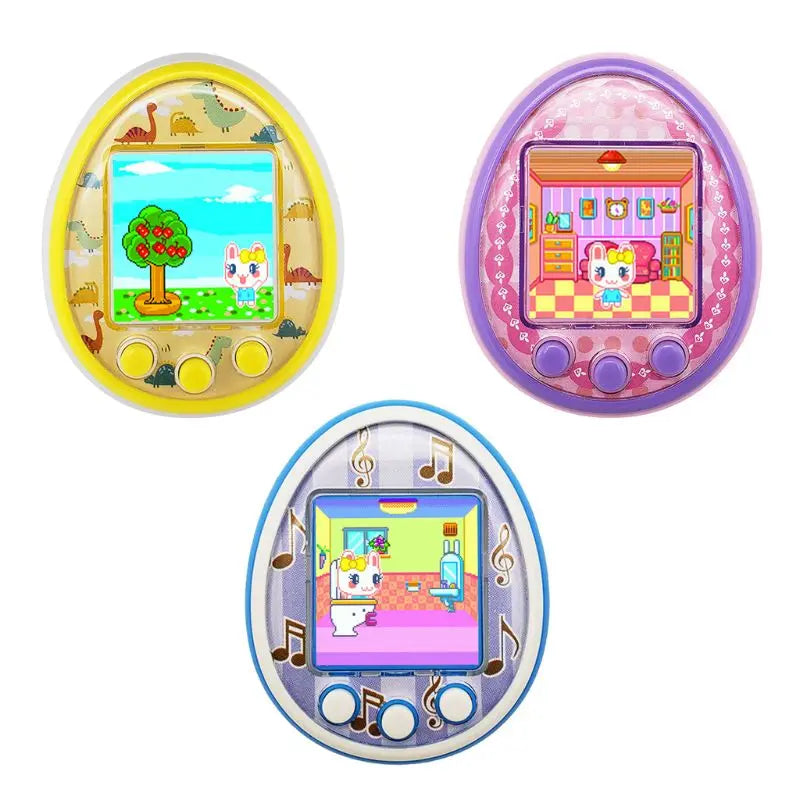Mini animais estimação eletrônicos brinquedos 8 animais estimação 1 virtual cyber USB carregando micro chat pet