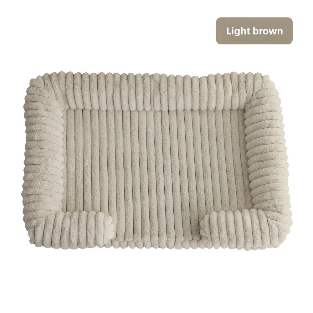 Cama para Cães de Inverno, Cama Quente para Filhotes, Sofá para Animais de Estimação, Tapete para Gatos Pequenos, Suprimentos para Pets, Cestas Grandes, Camas para Cães de Porte Médio, Casinha Grande para Cães