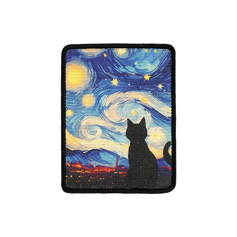 【xxx】Arranhador de Parede Durável para Gatos com Bordas Costuradas e Tecido Macio para Brincadeiras Internas – Design que Economiza Espaço