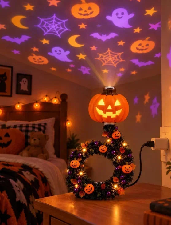 Projetor de árvore de Natal para decoração de interiores, HD, USB, Natal, reproduz cenas festivas, projetor de luz artesanal para casa, parede, decoração de festa de Natal.