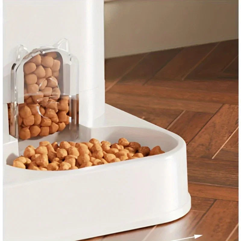 Alimentadores e dispensadores de água automáticos para animais de estimação de grande capacidade, adequados para cães e gatos