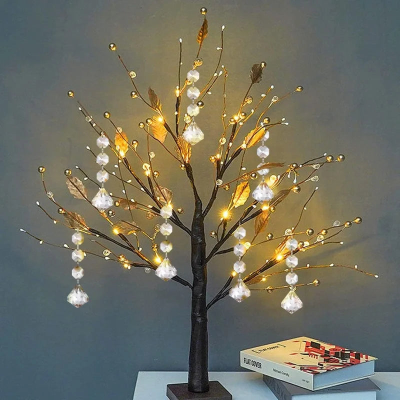 Decorações para árvore de natal, 30 peças, pingentes de cristal acrílico transparente para natal, ano novo, decoração de casamento, acessórios diy
