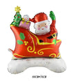 Santa Claus Foil Balloon Set, Decorações de Natal para Casa, Merry Xmas Party Balloon