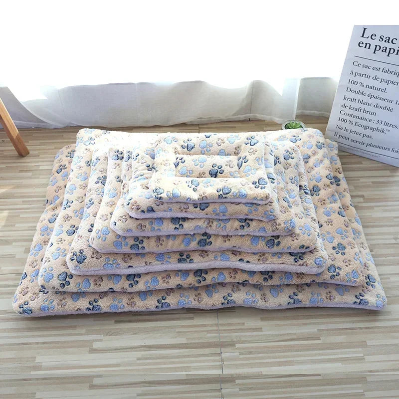 Tapete Dupla Face para Pets, Cama de Pelúcia Curta para Gatos e Cães Pequenos, Almofada Fofa para Animais de Estimação, Manta Quente para Gatinhos, Sofá-Cama para Gatos