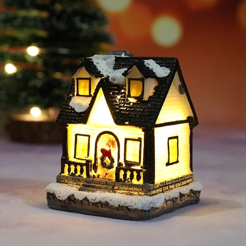 Decorações de Luzes de Natal para Casa, Enfeites, Presente de Natal para Crianças, Ano Novo 2025, Decoração de Natal, Luz Noturna para Quarto com Bateria