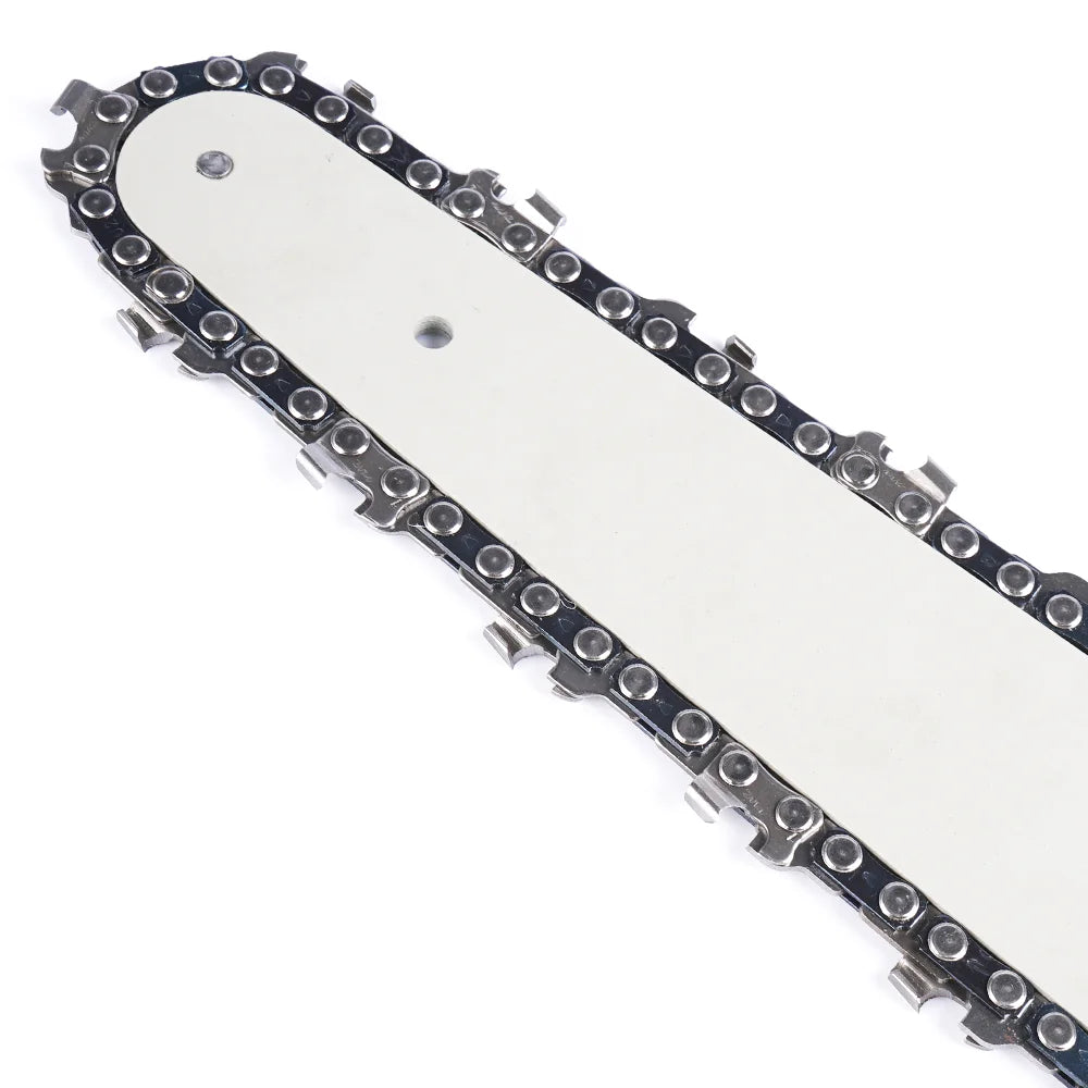 8 Polegada barra guia de motosserra e conjunto de corrente de serra 45 link de acionamento serra elétrica 1/4''p para serra elétrica sem escova cortador de madeira corrente de reposição