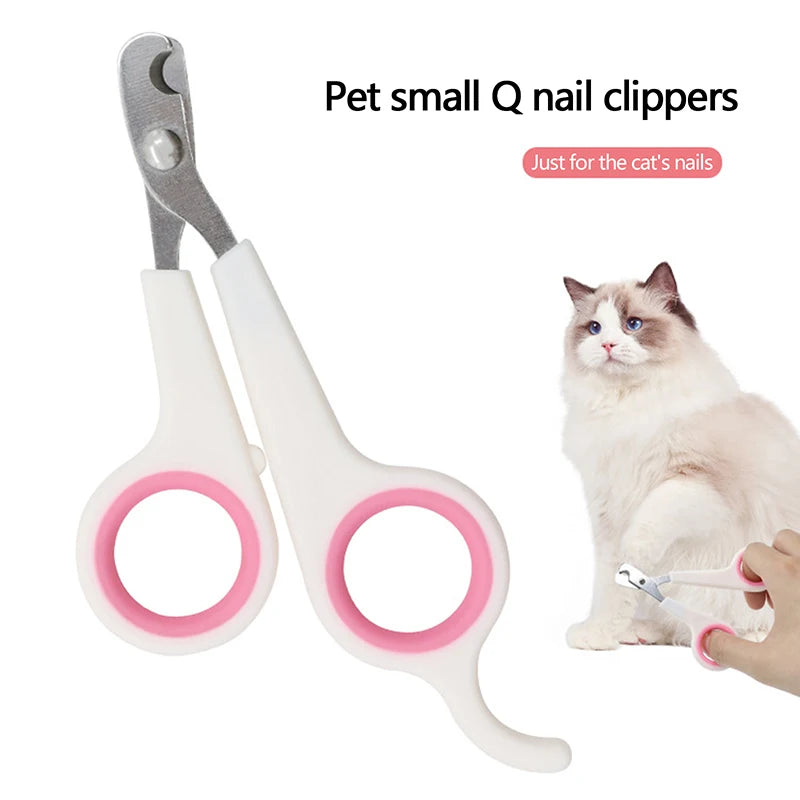 Tesoura profissional para unhas de gato, cortador de unhas para cães e animais de estimação, aparador de garras, suprimentos para tosa de animais de estimação, utensílios para animais de estimação