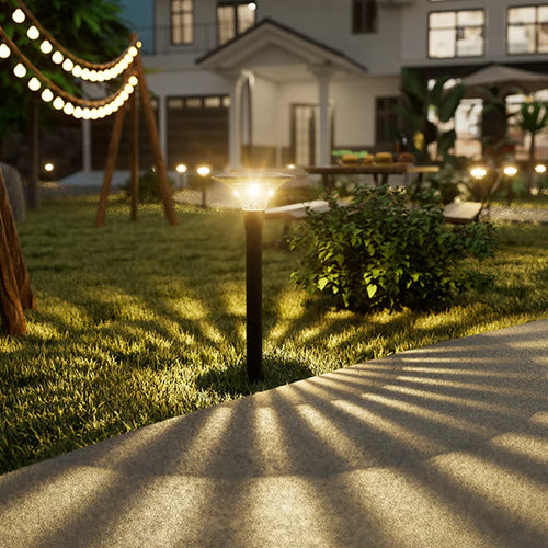 Luz Solar para Jardim, Iluminação Paisagística, Lâmpada Decorativa à Prova d'Água para Caminhos e Quintais