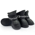 Sapatos de chuva de silicone para animais de estimação, antiderrapantes, à prova d'água, sapatos para cães com sola macia, calçados para cães pequenos, gatos e teddy.