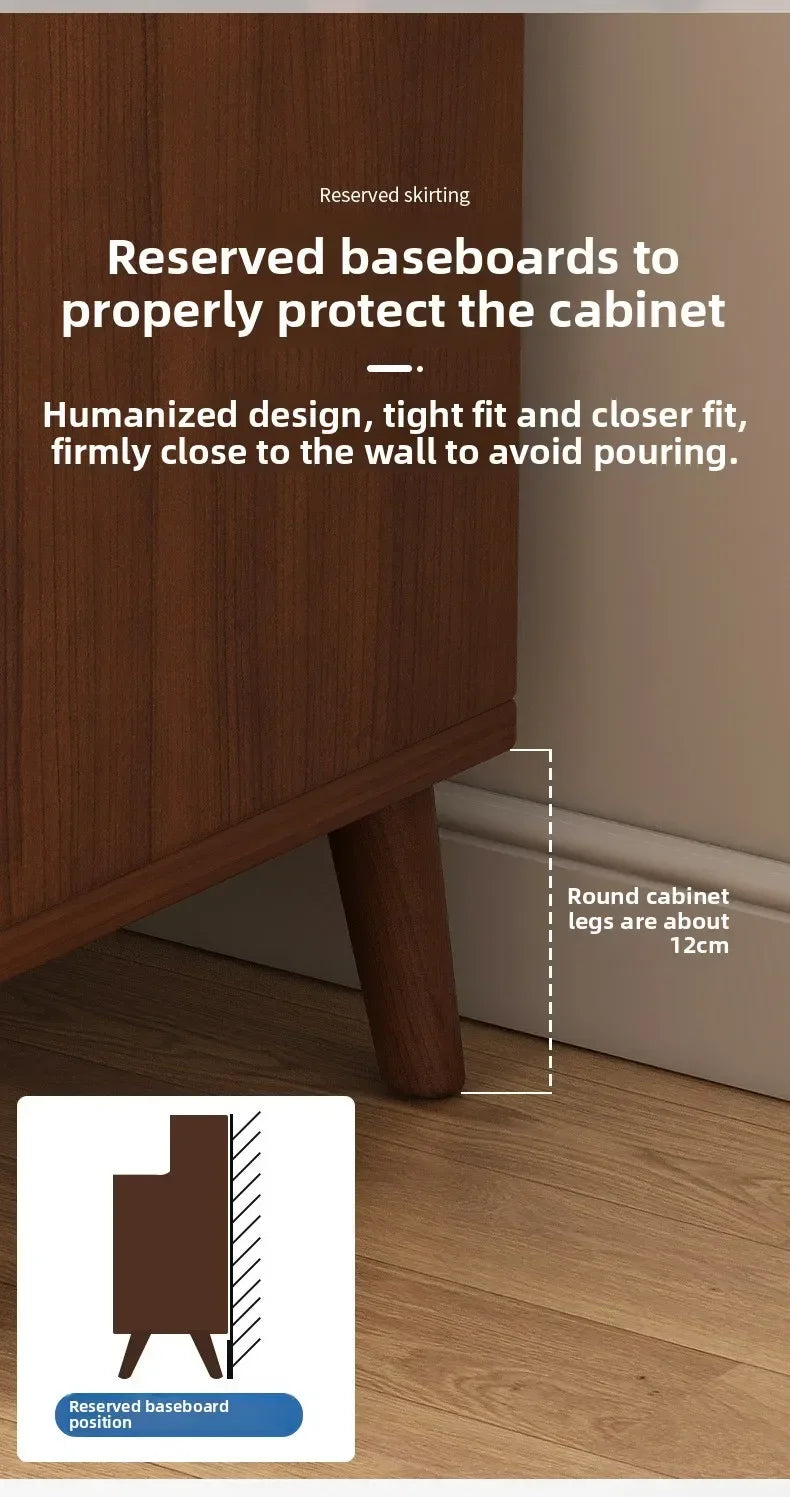 Mesa de Cabeceira Multifuncional para Casa, Armário Estreito de Armazenamento para Quarto Pequeno, Armário de Cabeceira