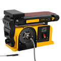 Lixadeira de Cinta e Disco Profissional 650W 100x914mm com Disco de 150mm para Plástico