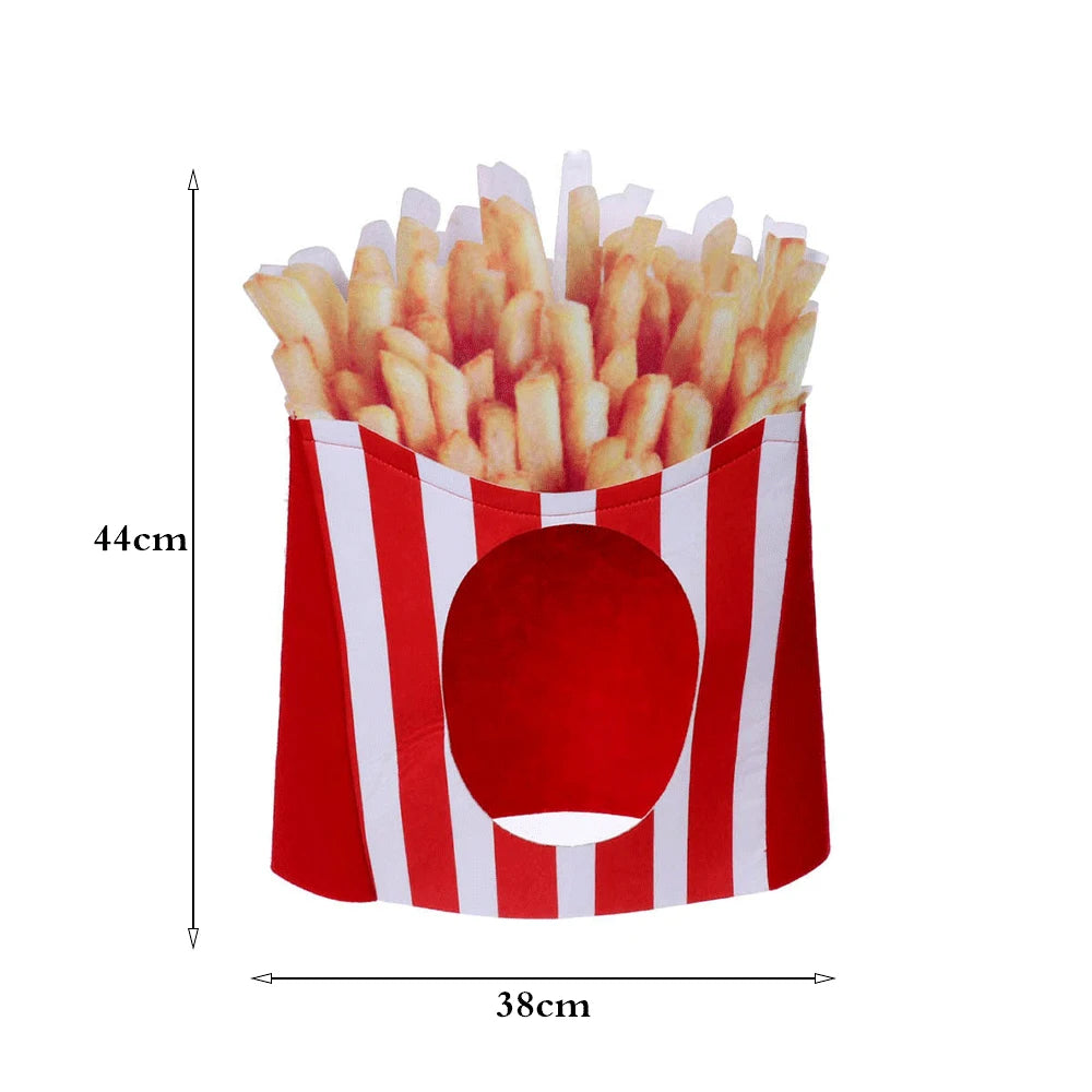 Natal engraçado chapéu novidade árvore de natal chips presente em forma de máscara boné chapelaria festa de natal prop ano novo navidad decoração favor