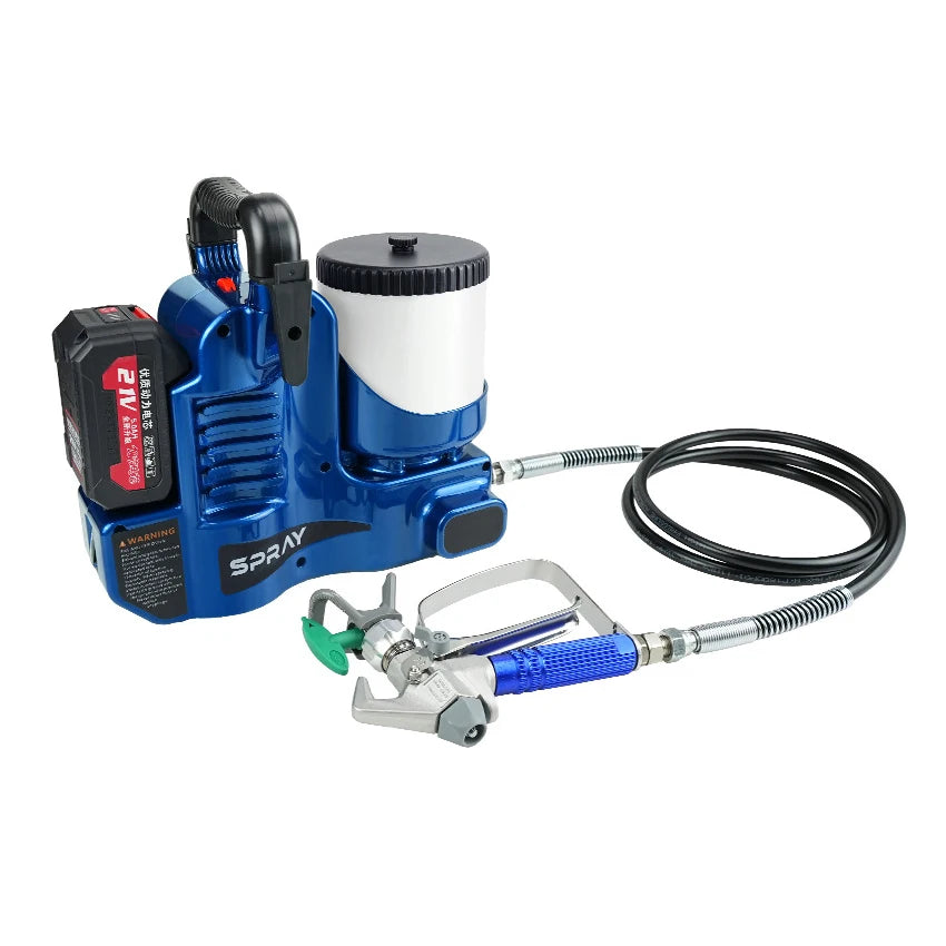 Pulverizador mal ventilado de alta pressão, pulverizador elétrico de tinta, bateria de lítio recarregável, estilo mochila pequena, portátil