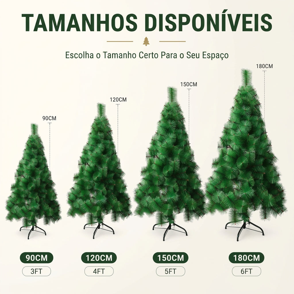 100% completo pe árvore de natal agulhas de pinho artificial decoração da árvore de natal casa decoração de natal atmosfera decoração 90cm-180cm