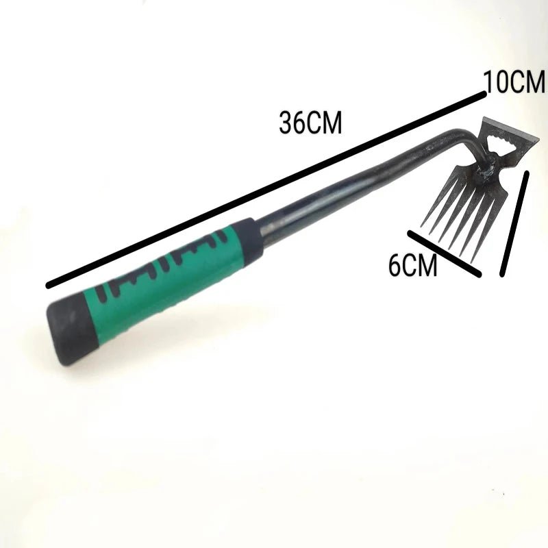 Rake para jardinagem, ferramenta manual para arar e soltar o solo, ferramenta manual para plantio de vegetais, ferramenta manual para jardinagem - Kasa & Pet