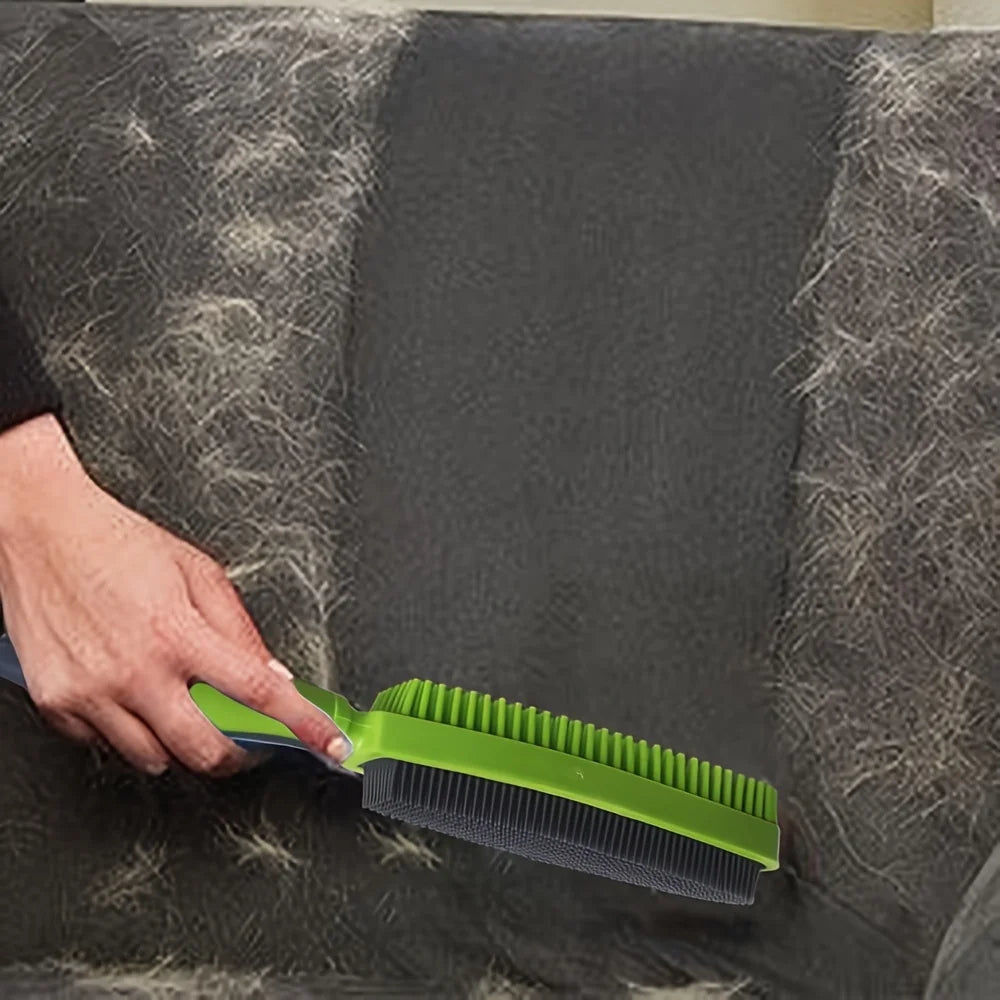 Escova Removedora de Pelos de Animais: Ferramenta de Higiene Suave com Efeito de Massagem para Cães e Gatos, Escova de Pelos Fácil de Limpar para Roupas e Estofados