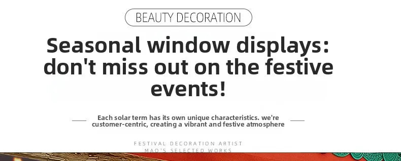 Decorações de Natal para criar um ambiente festivo, guirlanda para vitrine, autocolante estático, autocolante para vidro, autocolante com motivos de nó e sinos para janelas.