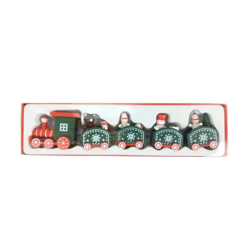 Decorações de Natal: Trem, Enfeites para Árvore de Natal, Decoração para Festas e Casa, Ano Novo 2026, Presente de Natal, Adereços para Vitrine