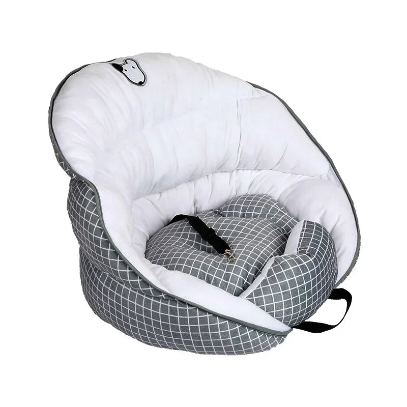 Assentos de carro para cães de viagem, céu estrelado azul, para cães pequenos e médios, capa de cama para transportar animais de estimação, produtos confortáveis e quentes para animais de estimação Kasa & Pet