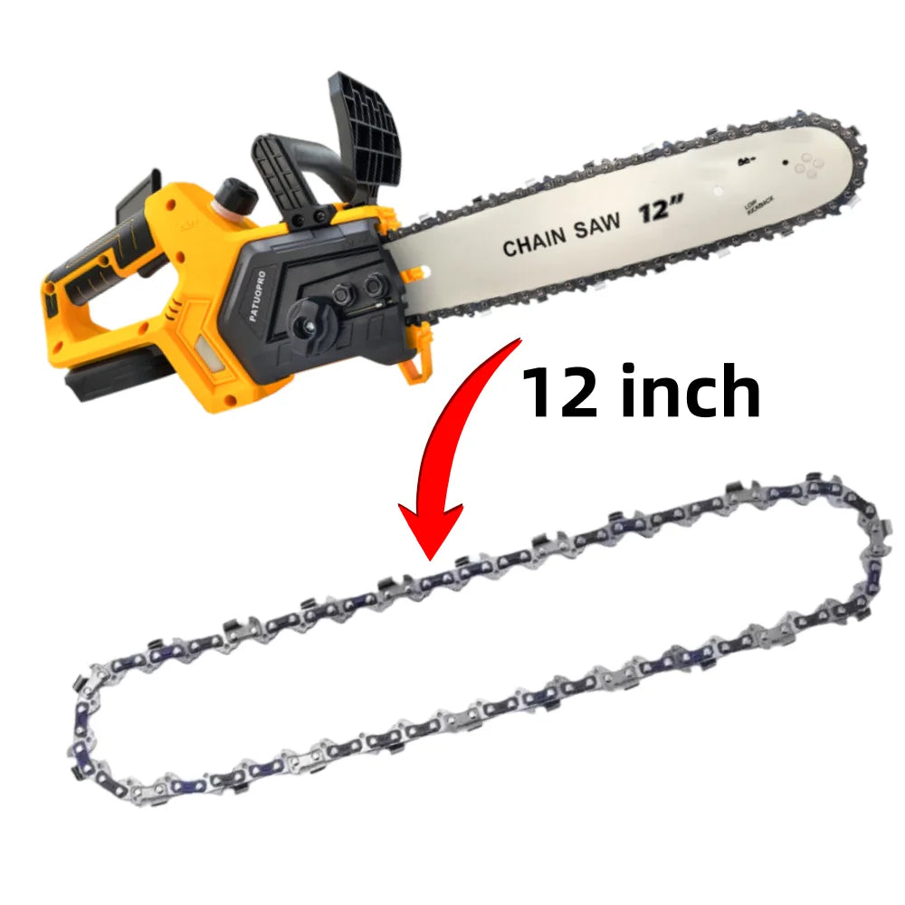 Elétrica Chainsaw substituição Acessório, Metal Chain, 45 Drive, 12"