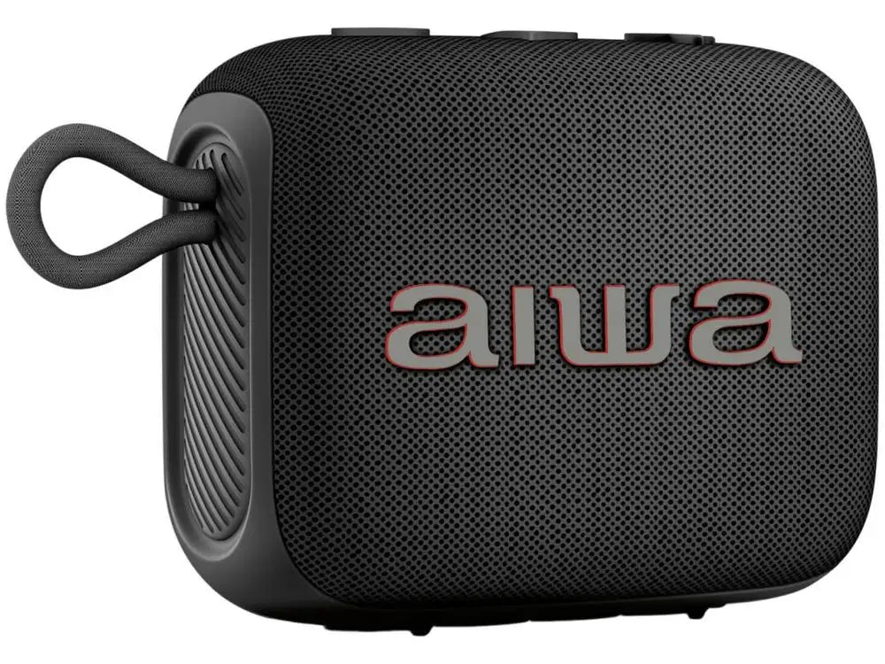 Aiwa Aws-Sp-07-B Portable Bluetooth Speaker 7W USB - Dual Voltage