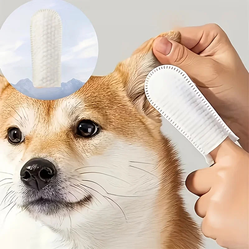 Produtos de limpeza para animais de estimação, toalhetes para limpeza de ouvido, cuidados com os ouvidos, pontas dos dedos, remoção de ácaros, gato e cachorro, produtos para animais de estimação, toalha para animais de