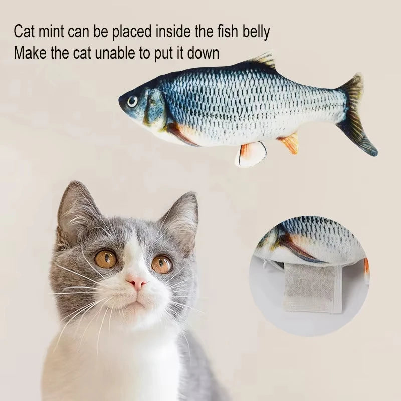 20cm gato favor peixe brinquedo de pelúcia travesseiro simulação peixe gato brinquedo animal de estimação treinamento interativo mastigar brinquedo suprimentos para animais de estimação