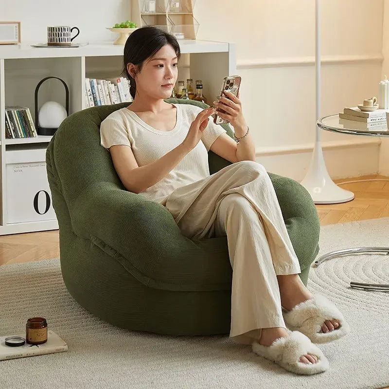 Sofá preguiçoso portátil sala de estar barato único sofás adulto tatami chaise lounge relaxante sofá de 1 pessoa moderno minúsculo móveis para casa