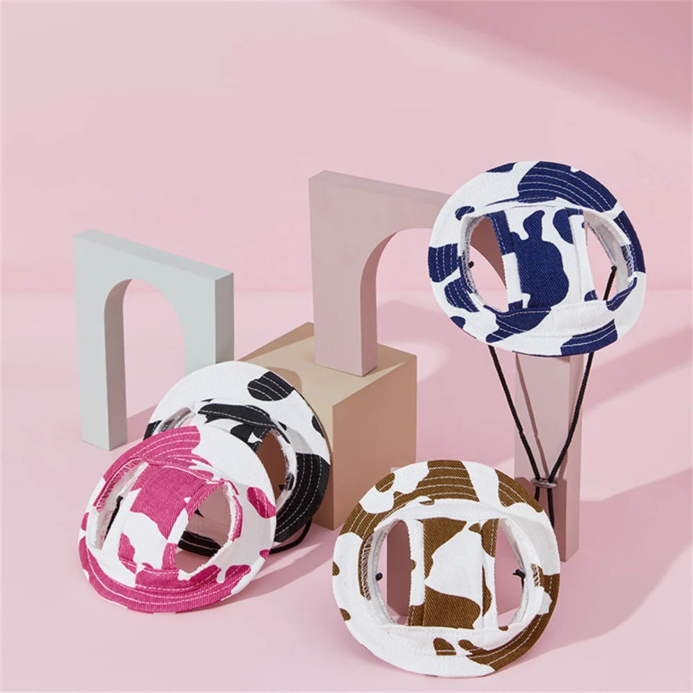 Chapéu de Sol para Pets Ajustável para Cães e Gatos de Pequeno e Médio Porte, Shiba Inu, Corgi, Filhotes, Gatinhos