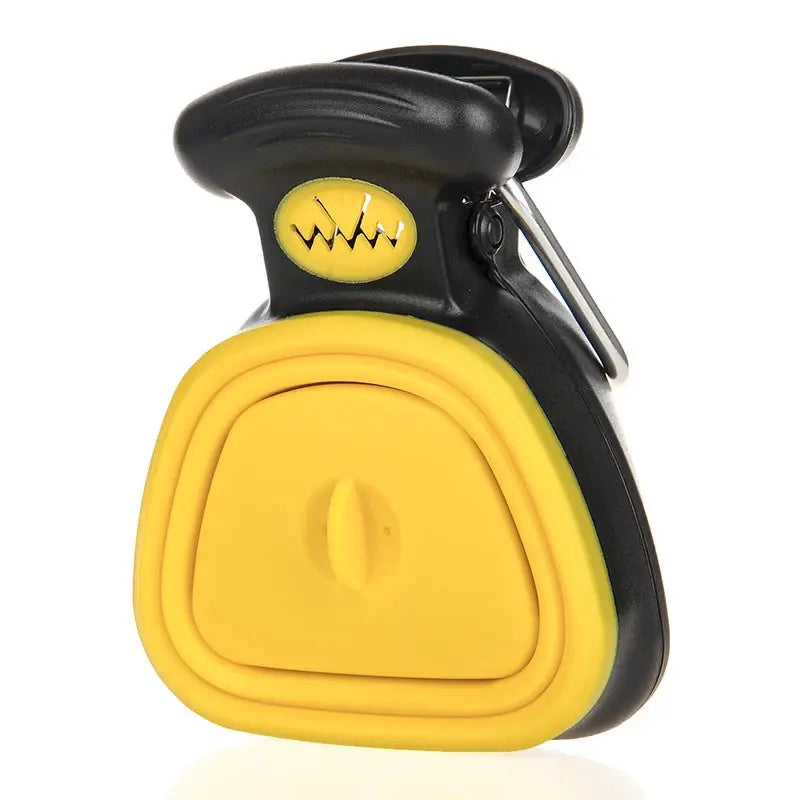Dispensador de saco de cocô de cachorro, viagem dobrável, colher de cocô, limpo, selecionador de resíduos de animais, ferramentas de limpeza, produtos para animais de estimação Kasa & Pet
