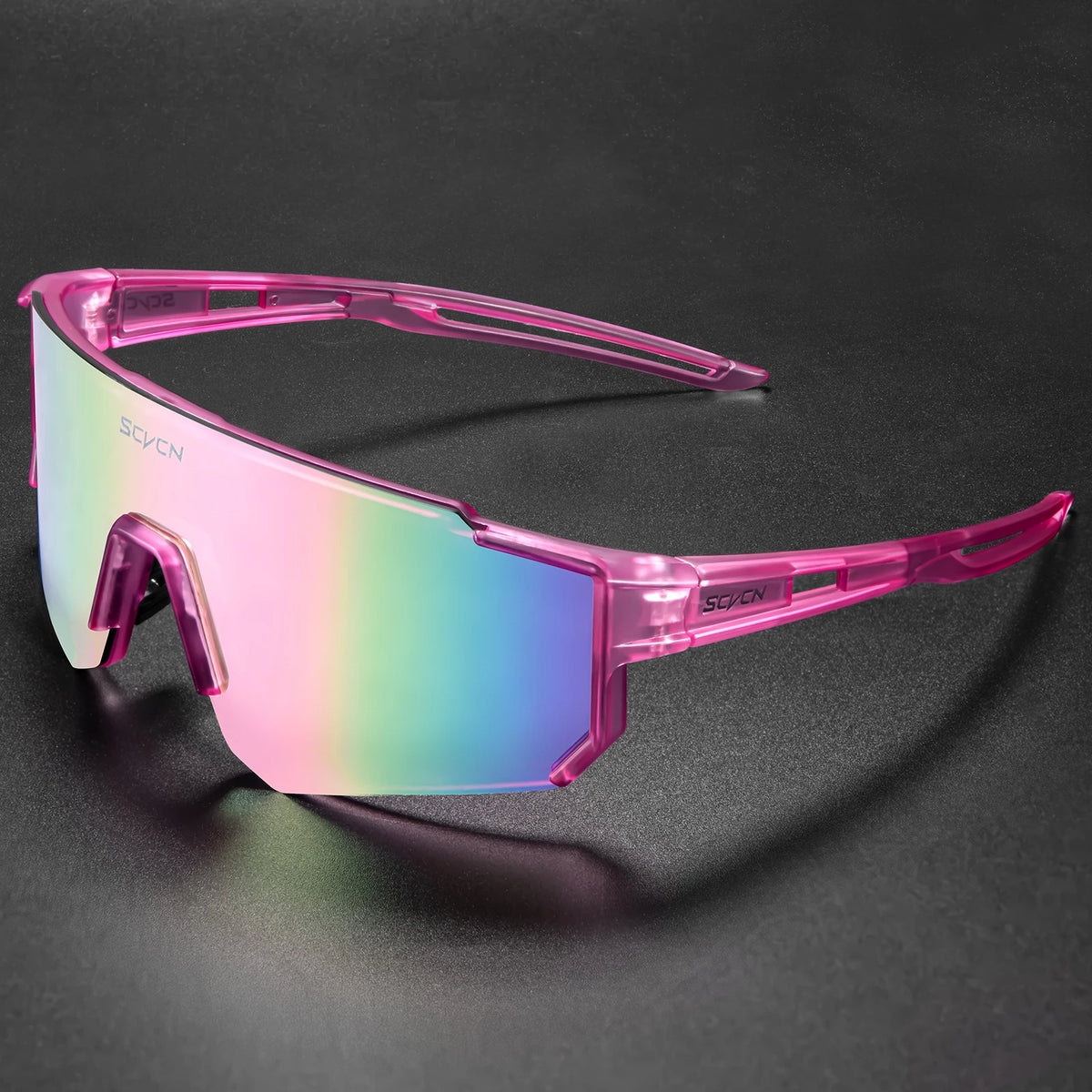 SCVCN Outdoor Cycling Sunglasses Men's MTB Bike Glasses Sports Mountain Climbing Fishing Women's Bicycle Cycling UV400 Goggles