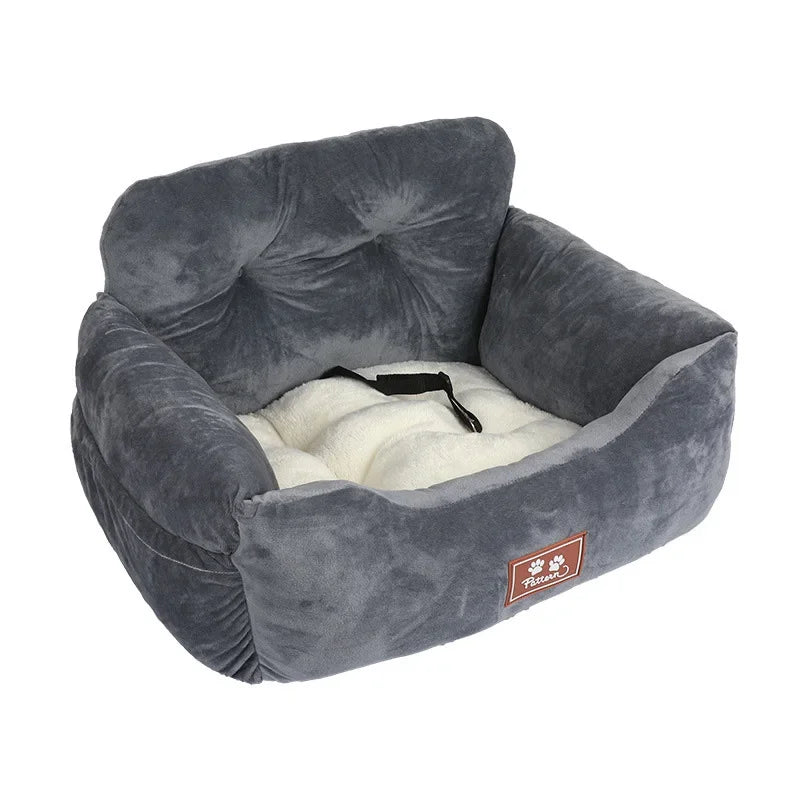 Assentos de carro para cães de viagem, céu estrelado azul, para cães pequenos e médios, capa de cama para transportar animais de estimação, produtos confortáveis e quentes para animais de estimação Kasa & Pet