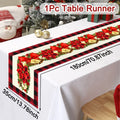 Feliz natal corredor de mesa natal capa de mesa decorações de natal para casa 2025 navidad natal presentes ano novo 2026 toalha de mesa