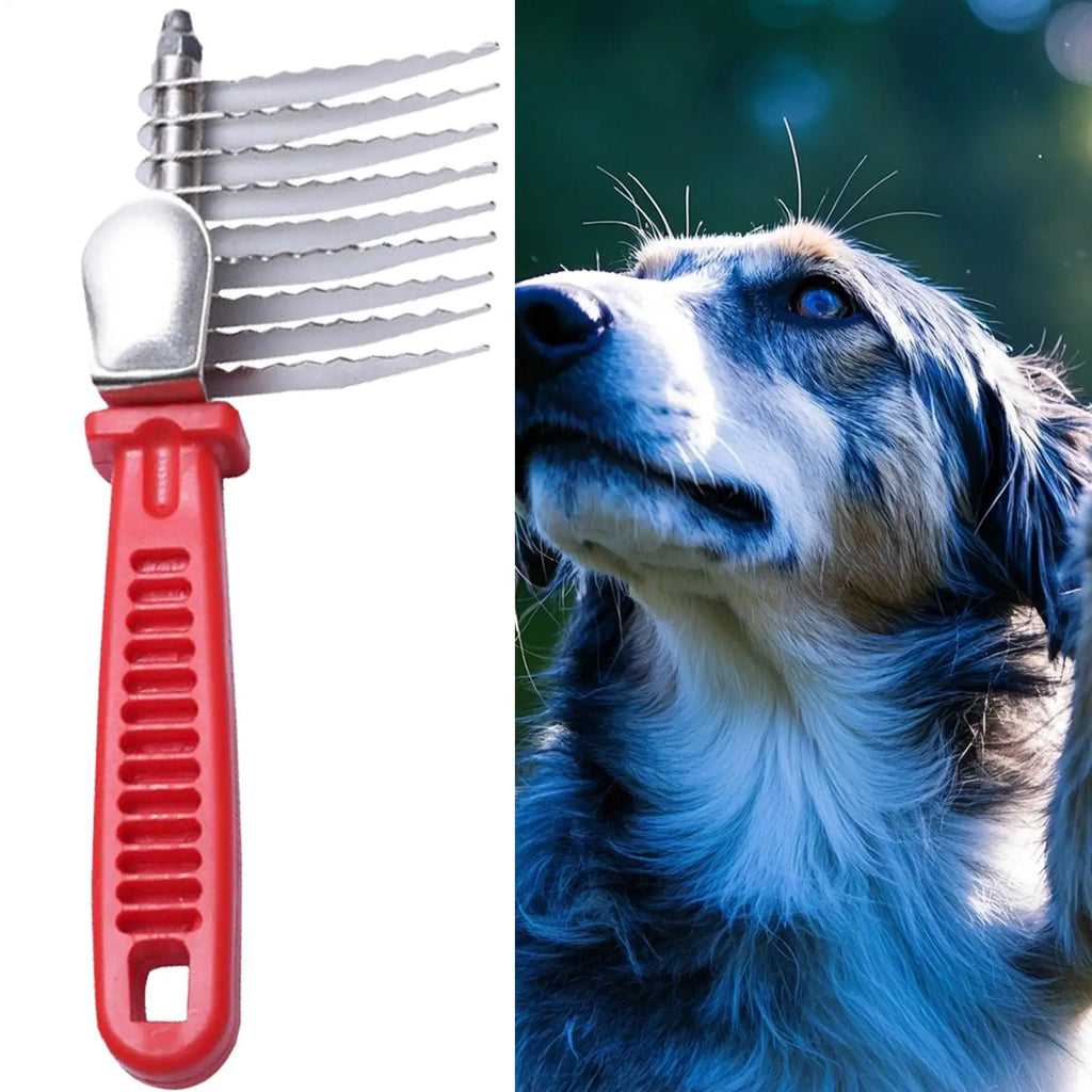 Escova Desembaraçadora para Pets, Escova de Tosa para Remoção de Pelos, Escova Suave para Desembaraçar Pelos, Ferramentas para Gatos, Uso Interno e Externo
