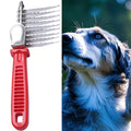 Escova Desembaraçadora para Pets, Escova de Tosa para Remoção de Pelos, Escova Suave para Desembaraçar Pelos, Ferramentas para Gatos, Uso Interno e Externo