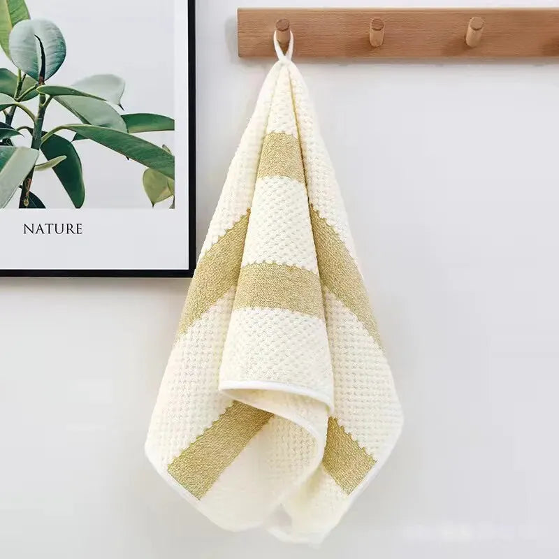 Toalha de banho multiuso do algodão, toalhinha, cor sólida, macia, absorvente, uso para o hotel, banheiro