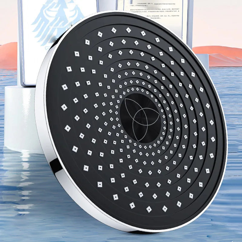 Grande fluxo chuvas cabeça de chuveiro 25cm pulverizador superior alta pressão cabeça chuveiro poupança água torneira do chuveiro acessórios do banheiro