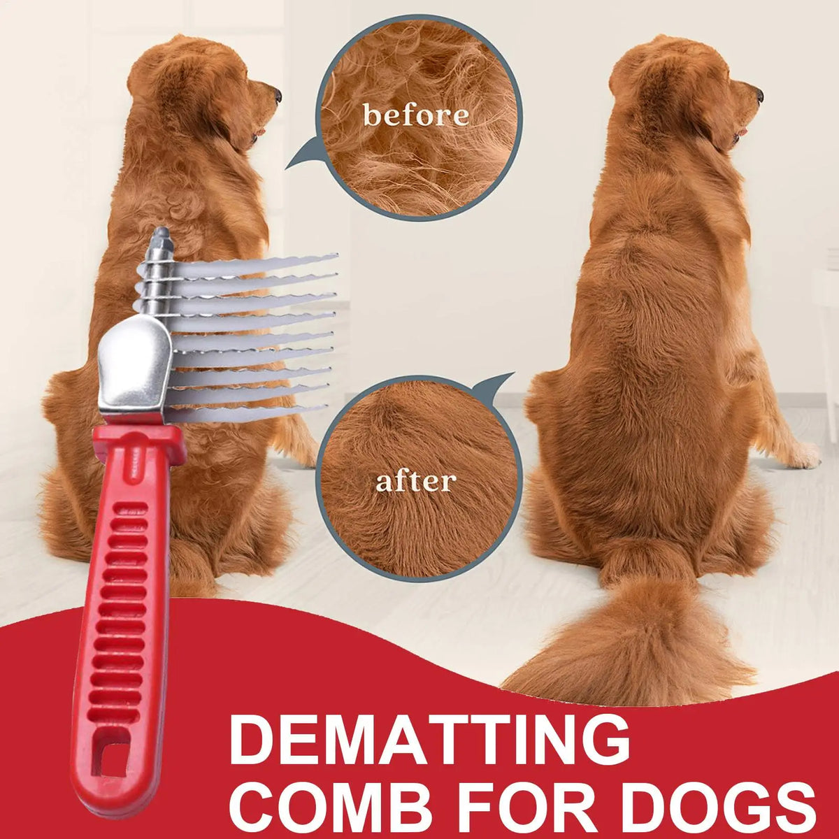 Escova Desembaraçadora para Pets, Escova de Tosa para Remoção de Pelos, Escova Suave para Desembaraçar Pelos, Ferramentas para Gatos, Uso Interno e Externo