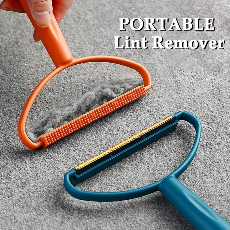 Removedor de fiapos portátil tecido mágico removedor de pêlos de animais de estimação raspador de cabelo limpador camisola ferramenta limpa para roupas tapete escova ferramenta