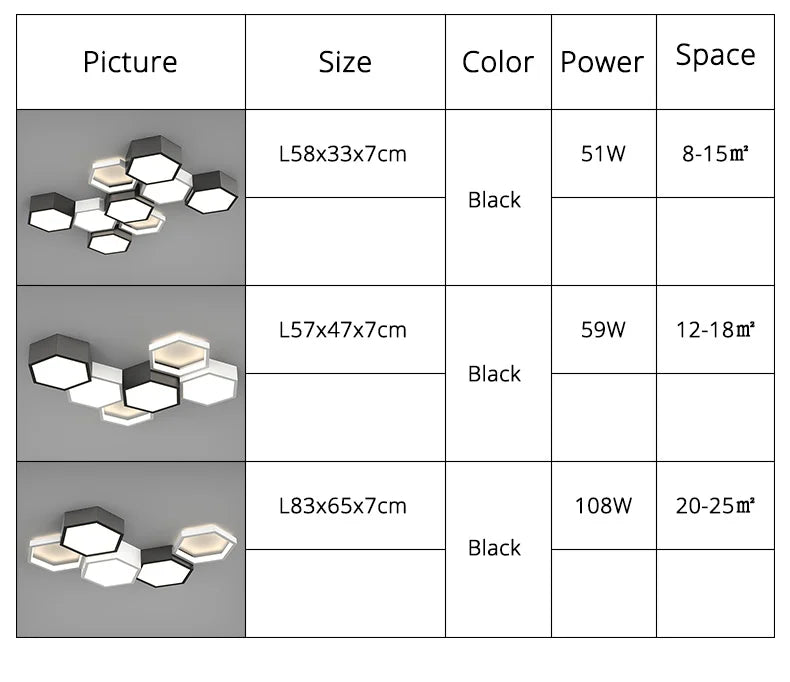Luminárias de Teto Triangulares Ultrafinas para Sala de Estar e Quarto Lustres de Sala Decoração LED Chandelier de Teto